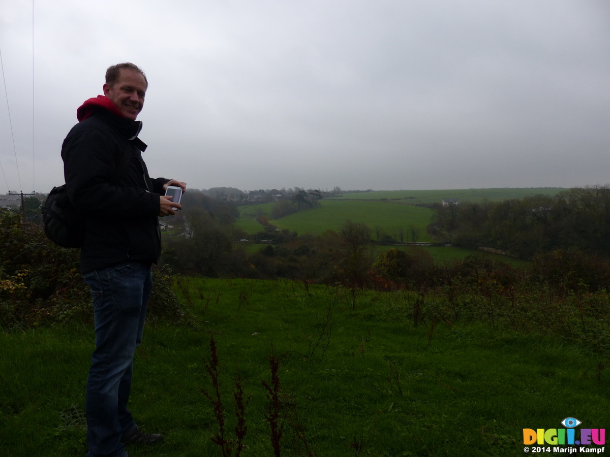 Picture FZ009539 Pepijn in the mud | 20141121 Walk to Llantwit Major ...